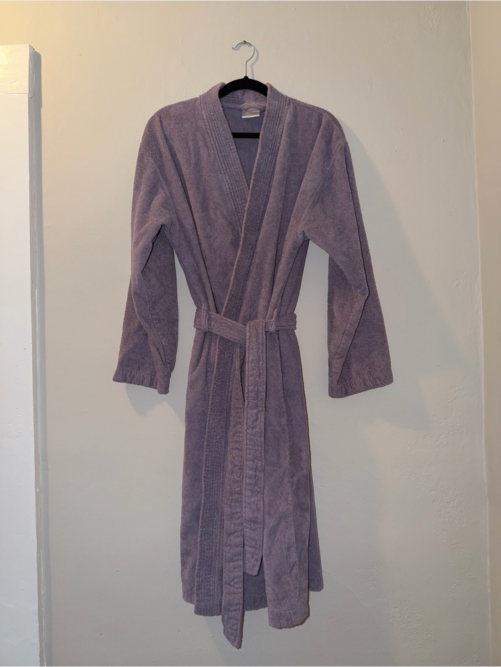 100% Cotton Plush Turkish Lavender Bath Robe